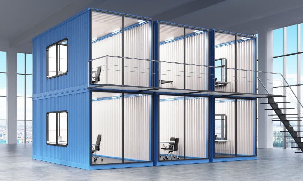 Modernes Bürocontainer-Design