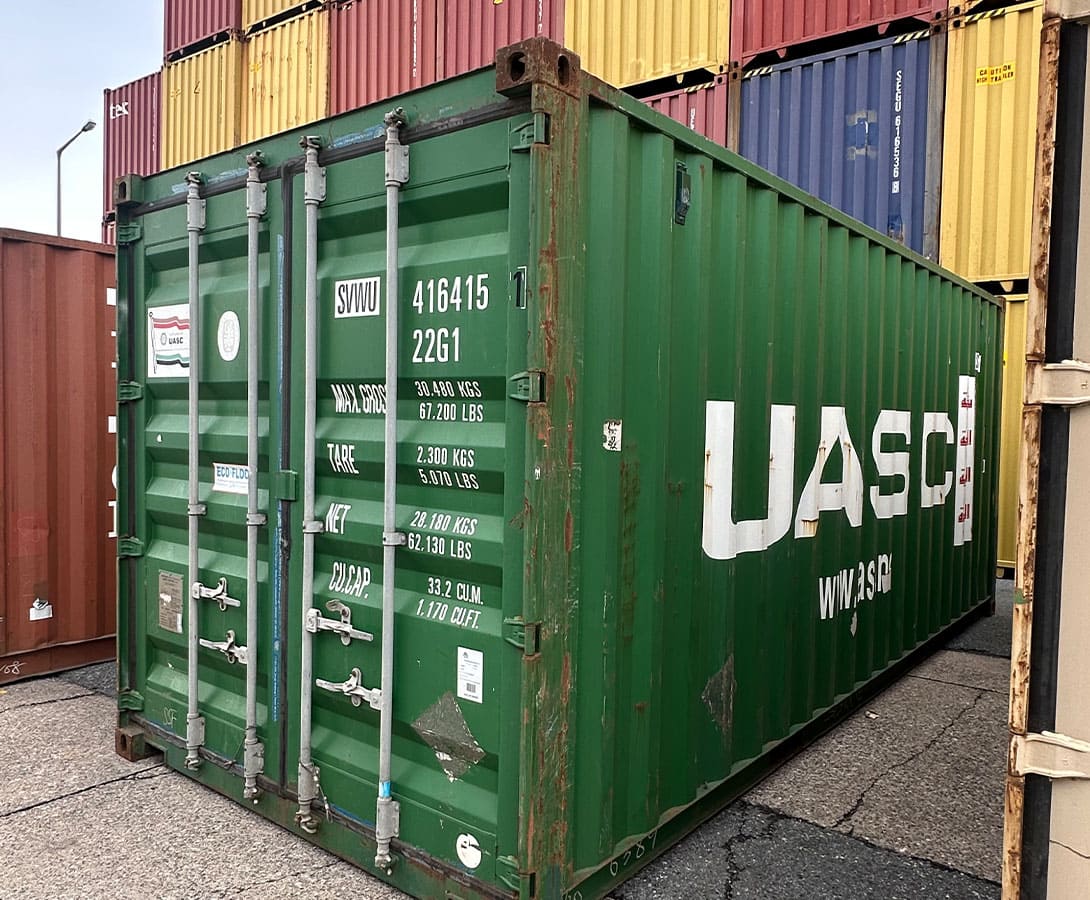 gebrauchten Container