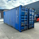 Gebrauchter 20 Fuß Seecontainer Blau CSUU-346559-0