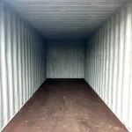 Gebrauchter 20 Fuß Seecontainer Blau CSUU-355860-3