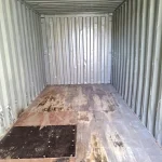 Gebrauchter 20 Fuß Seecontainer Blau GESU-339735-0