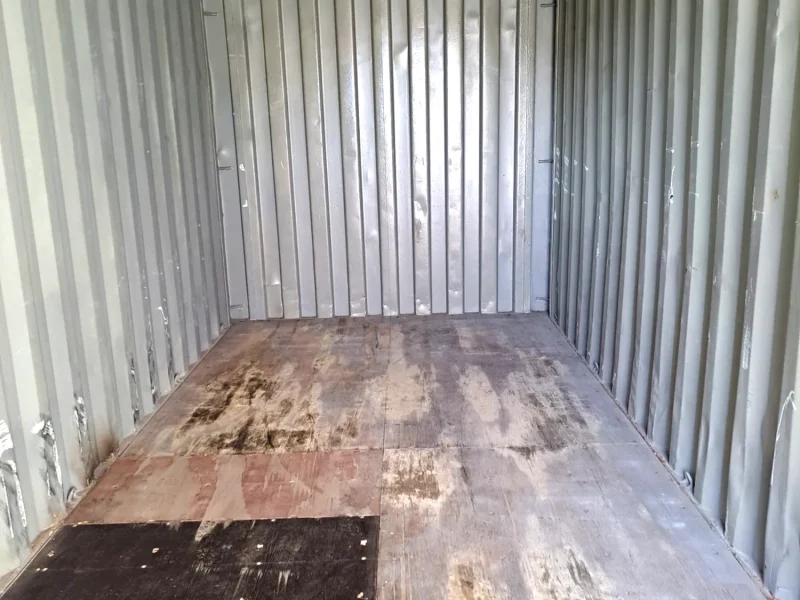 Gebrauchter 20 Fuß Seecontainer Blau GESU-339735-0