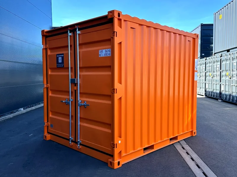 Neuer 10 Fuß Lagercontainer Orange DBVU-000003-0