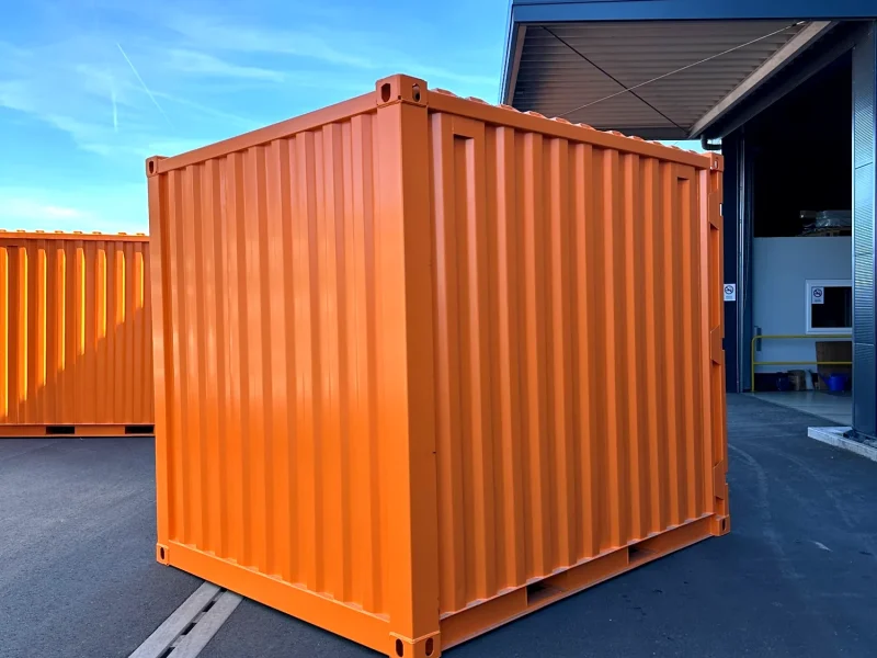 Neuer 10 Fuß Lagercontainer Orange DBVU-000003-0