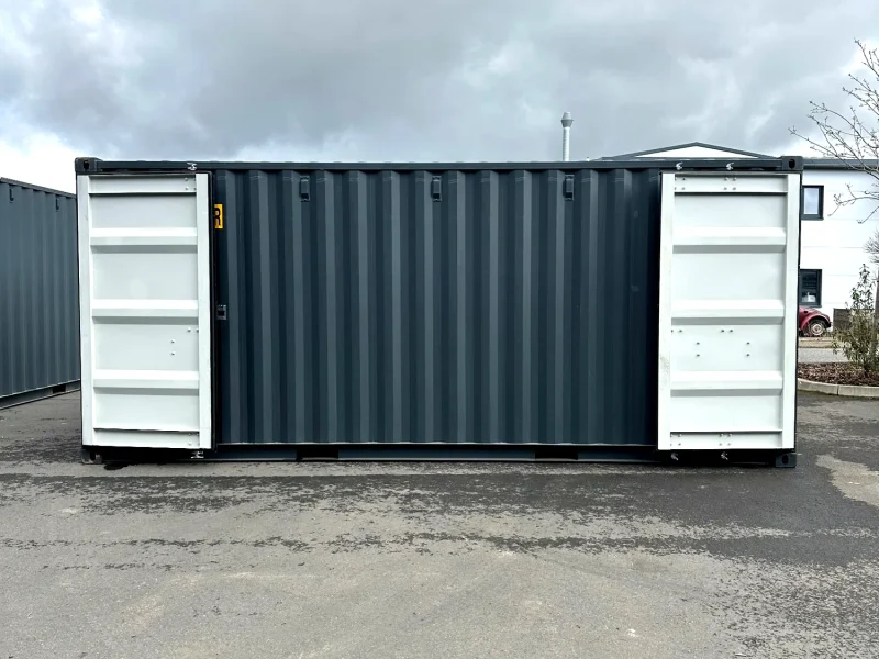 Neuer 20 Fuß Double-Door Container Grau SDOU-282517-1