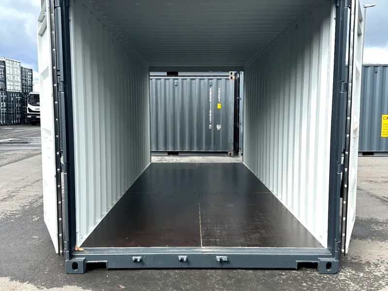 Neuer 20 Fuß Double-Door Container Grau SDOU-282517-1