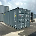 Neuer 20 Fuß Double-Door Container Grau SDOU-282517-1