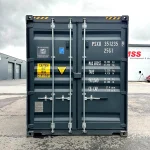 Neuer 20 Fuß HC Seecontainer Grau PSXU-351235-9