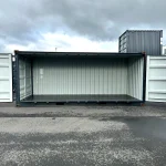 Neuer 20 Fuß Open-Side Container Grau UNDU-227764-6