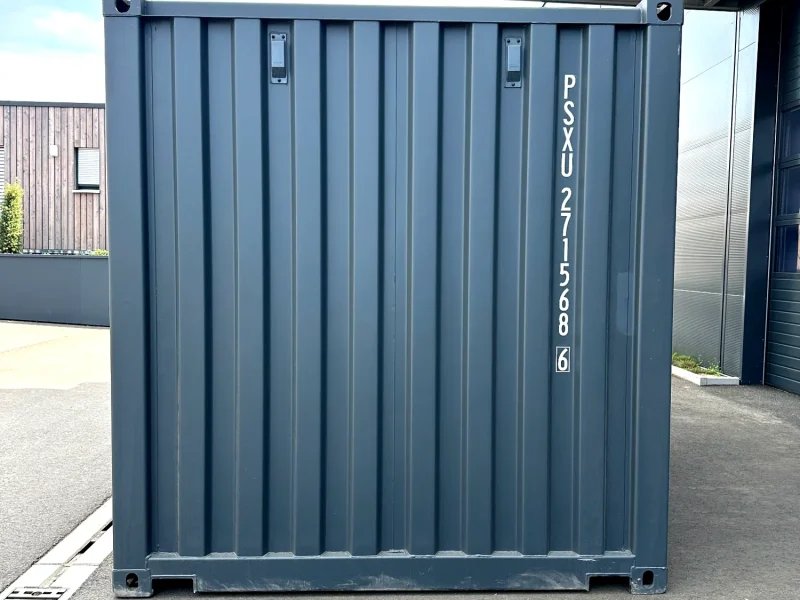 Neuer 20 Fuß Seecontainer Grau PSXU-271568-6