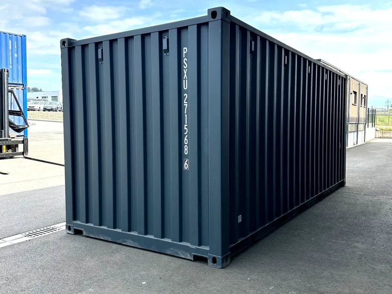 Neuer 20 Fuß Seecontainer Grau PSXU-271568-6