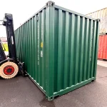 Neuer 20 Fuß Seecontainer Grün PSXU-262560-1