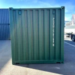 Neuer 20 Fuß Seecontainer Grün PSXU-270188-8