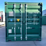 Neuer 20 Fuß Seecontainer Grün PSXU-270188-8