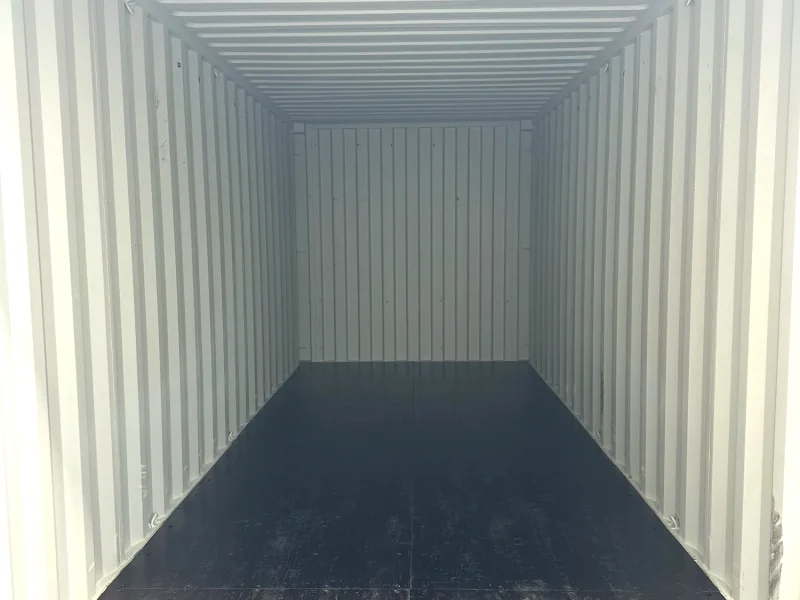 Neuer 20 Fuß Seecontainer Lichtgrau ICOU-736048-1