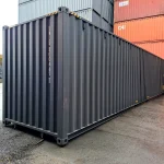 Neuer 40 Fuß HC Seecontainer Grau UNLU-800465-7