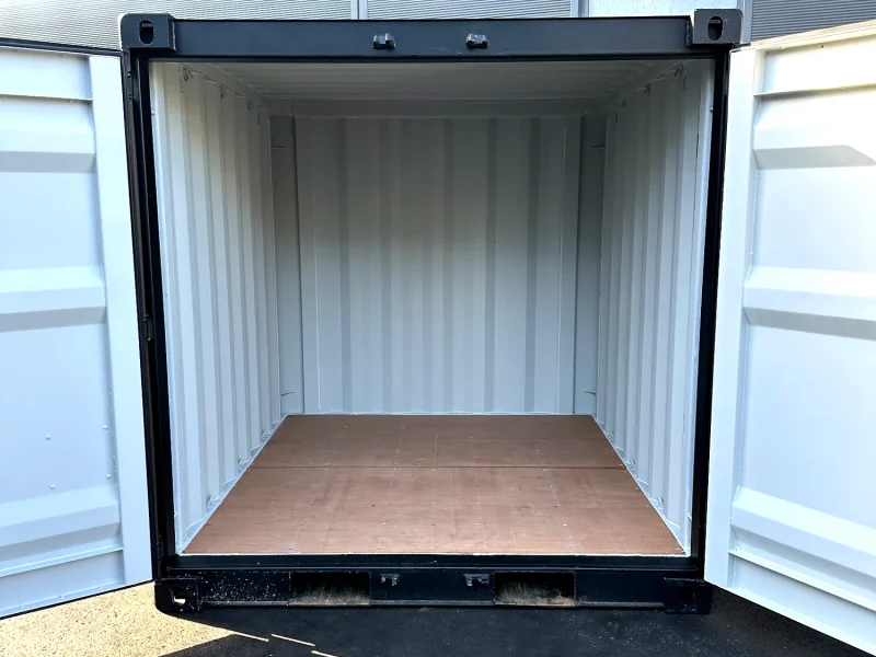Neuer 8 Fuß Seecontainer Schwarz MSOU-850130-0