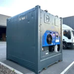 Gebrauchter 10 Fuß Isoliercontainer Grau KKFU-673928-0