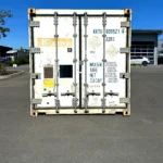 Gebrauchter 20 Fuß Kühlcontainer Weiß KKTU-605521-4