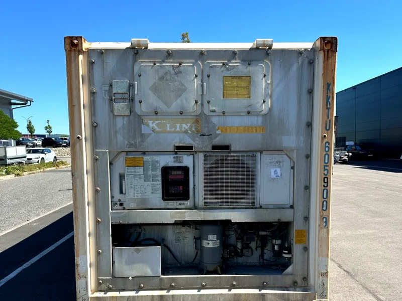 Gebrauchter 20 Fuß Kühlcontainer Weiß KKTU-605900-9