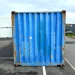 Gebrauchter 20 Fuß Seecontainer Blau DBVU-234997-0