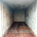Gebrauchter 20 Fuß Seecontainer Blau DBVU-234997-0