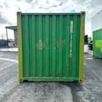 Gebrauchter 20 Fuß Seecontainer Grün CSUU-374878-0