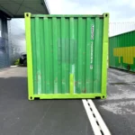 Gebrauchter 20 Fuß Seecontainer Grün CSUU-380943-7