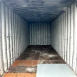 Gebrauchter 20 Fuß Seecontainer Grün CSUU-380943-7