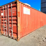 Gut gebraucht 40 Fuß HC Seecontainer Rot BMOU-429538-6