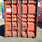 Gut gebraucht 40 Fuß HC Seecontainer Rot BMOU-429538-6