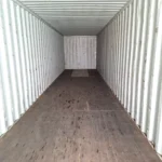 Gebrauchter 40 Fuß Seecontainer Blau CXDU-108379-9