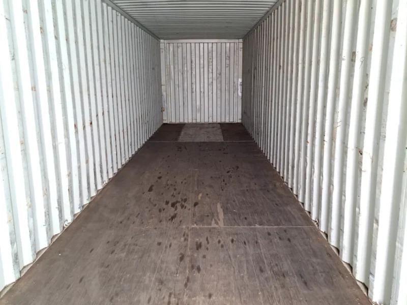 Gebrauchter 40 Fuß Seecontainer Blau CXDU-108379-9