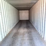 Gebrauchter 40 Fuß Seecontainer Rot CAIU-402512-2