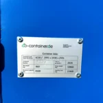 Neuer 10 Fuß Lagercontainer Blau DBVU-000005-0