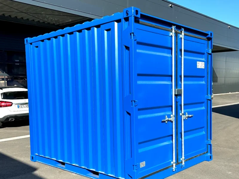 Neuer 10 Fuß Lagercontainer Blau DBVU-000005-0