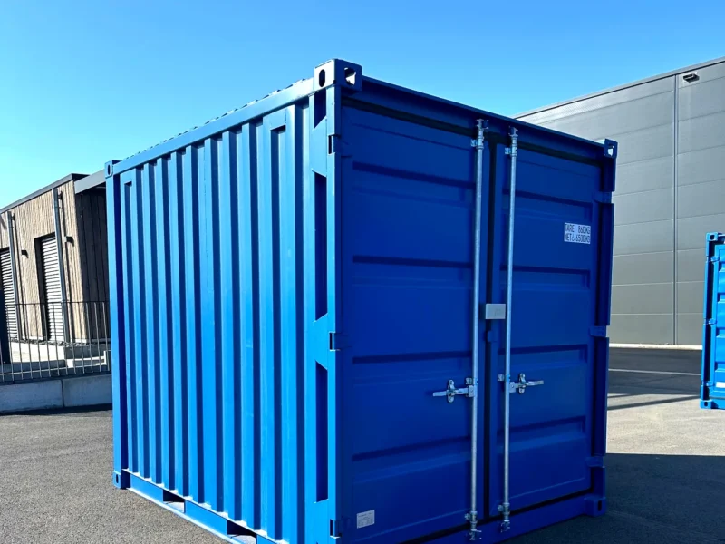 Neuer 10 Fuß Lagercontainer Blau DBVU-000006-0