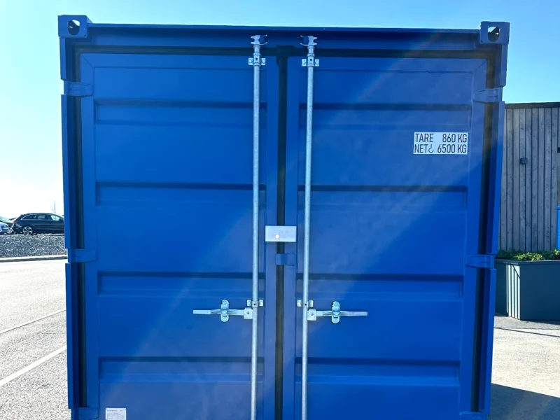 Neuer 10 Fuß Lagercontainer Blau DBVU-000006-0