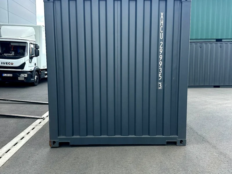 Neuer 20 Fuß Seecontainer Grau XHCU-299935-3