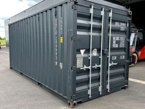 Neuer 20 Fuß Seecontainer Grau XHCU-299993-9