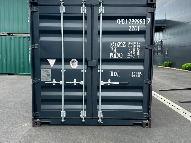 Neuer 20 Fuß Seecontainer Grau XHCU-299993-9