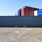 Neuer 40 Fuß HC Seecontainer Grau PSXU-591566-7