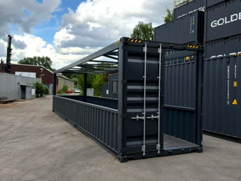 Neuer 40 Fuß HC Sonderbau Grau DBVU-000009-0