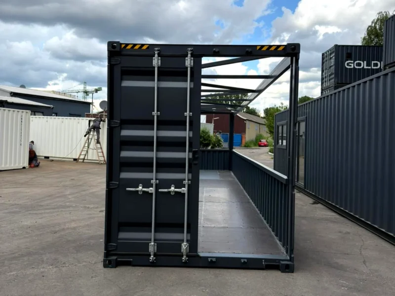 Neuer 40 Fuß HC Sonderbau Grau DBVU-000009-0