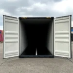 Neuer 45 Fuß Seecontainer Grau UNDU-900009-9