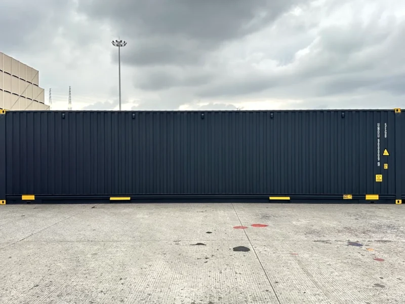 Neuer 45 Fuß Seecontainer Grau UNDU-900009-9