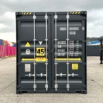 Neuer 45 Fuß Seecontainer Grau UNDU-900009-9