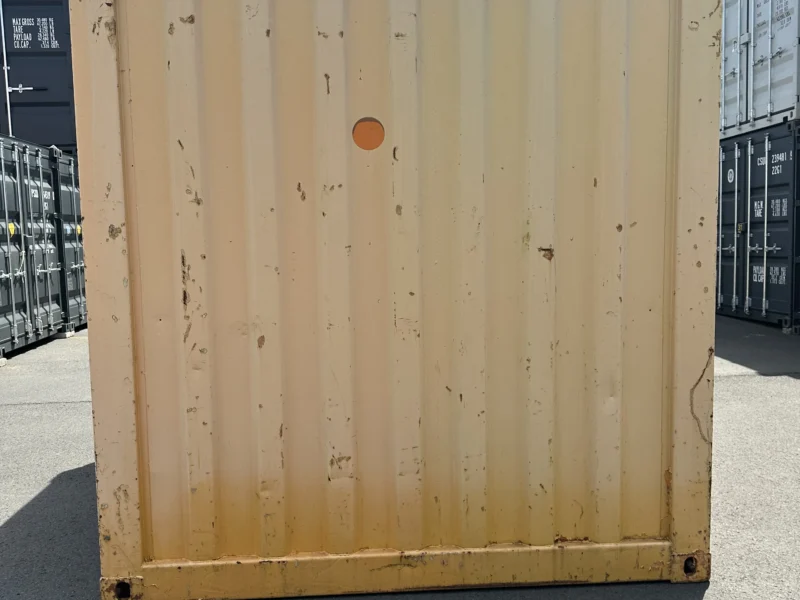 Gebrauchter 10 Fuß Lagercontainer Orange DBVU-000013-0