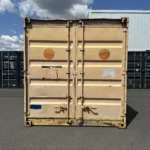 Gebrauchter 10 Fuß Lagercontainer Orange DBVU-000013-0