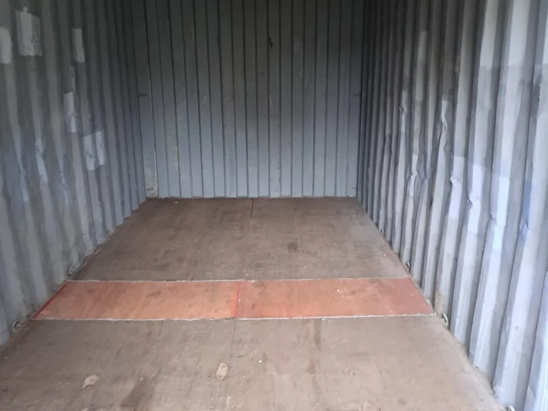 Gebrauchter 20 Fuß Baucontainer Braun TEMU-312564-5